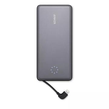 Power Bank Anker PowerCore+ Pro 10000mAh z kablem Lightning - szary