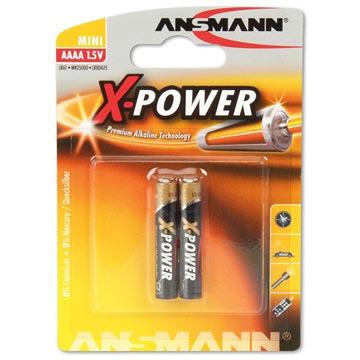 Baterie AAAA Ansmann X-Power 1510-0005 - 1.5V - 1X2