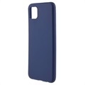 Samsung Galaxy A22 5G, Galaxy F42 5G Matowy Pokrowiec TPU Anti-Fingerprint - Ciemnoniebieski