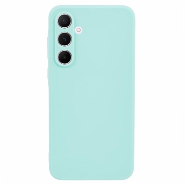 Samsung Galaxy A35 Matowy Pokrowiec TPU Anti-Fingerprint - Niebieskozielony