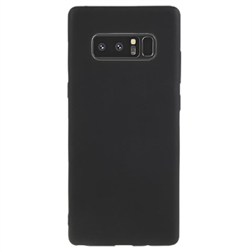 Samsung Galaxy Note8 Matowy Pokrowiec TPU Anti-Fingerprint - Czarne