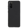 Samsung Galaxy S20 Matowy Pokrowiec TPU Anti-Fingerprint - Czarne