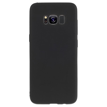 Samsung Galaxy S8 Matowy Pokrowiec TPU Anti-Fingerprint - Czarne