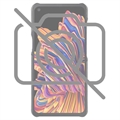 Samsung Galaxy Xcover Pro Matowy Pokrowiec TPU Anti-Fingerprint - Czarne
