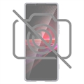 Sony Xperia 1 IV Matowy Pokrowiec TPU Anti-Fingerprint - Czarne
