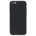 iPhone 6/6S Matowy Pokrowiec TPU Anti-Fingerprint - Czarne