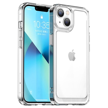 iPhone 14 Plus Pokrowiec Anti-Shock Hybrid - Transparentny
