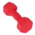 Antypoślizgowe Hantle z Powłoką Neoprenową do Fitnessu - 4kg - Czerwień
