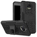 Motorola Moto G5S Plus Anti-Slip Hybrid Case - Black