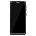 Samsung Galaxy A20e Antypoślizgowy Hybrydowy Pokrowiec - Czerń