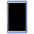 Samsung Galaxy Tab A 10.1 (2019) Antypoślizgowy Hybrydowy Pokrowiec - Błękit / Czerń