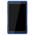 Samsung Galaxy Tab A 8.0 (2019) Anti-Slip Etui Hybrydowe - Błękit / Czerń