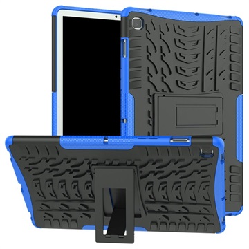 Samsung Galaxy Tab S5e Hybrydowe Etui Antypoślizgowe z Podpórką - Błękit / Czerń