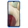 Samsung Galaxy A13 5G Antypoślizgowe Hybrydowe Etui z Podpórką - Błękit / Czerń