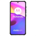 Motorola Moto E20/E30/E40 Antypoślizgowy Hybrydowy Pokrowiec - Czerń
