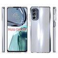 Antypoślizgowe Etui z TPU - Motorola Moto G62 5G - Przezroczyste