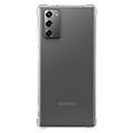 Samsung Galaxy Note20 Ultra Antypoślizgowe Etui z TPU - Przezroczyste