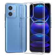 Xiaomi Redmi Note 12/Poco X5 Antypoślizgowe Etui z TPU - Transparentny