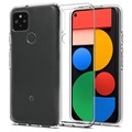 Google Pixel 5 Antypoślizgowe Etui z TPU - Przezroczyste