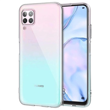 Huawei P40 Lite Antypoślizgowe Etui z TPU - Przezroczyste