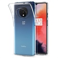 OnePlus 7T Antypoślizgowe Etui z TPU - Przezroczyste