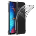 Samsung Galaxy A20e Antypoślizgowe Etui z TPU - Przezroczyste