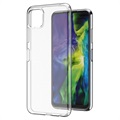 Samsung Galaxy A22 5G, Galaxy F42 5G Antypoślizgowe Etui z TPU - Przezroczyste