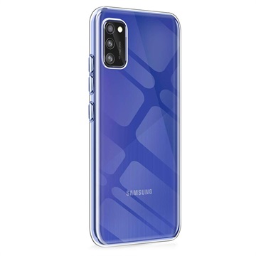 Samsung Galaxy A41 Antypoślizgowe Etui z TPU - Przezroczyste