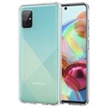 Samsung Galaxy A71 Antypoślizgowe Etui z TPU - Przezroczyste