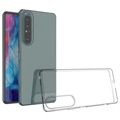 Sony Xperia 1 IV Antypoślizgowe Etui z TPU - Transparentny