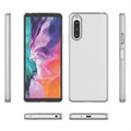 Sony Xperia 10 IV Antypoślizgowe Etui z TPU - Przezroczyste