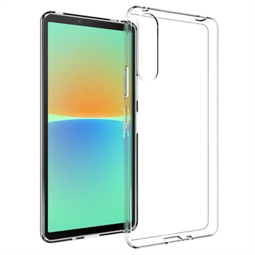 Sony Xperia 10 V Antypoślizgowe Etui z TPU - Przezroczysty