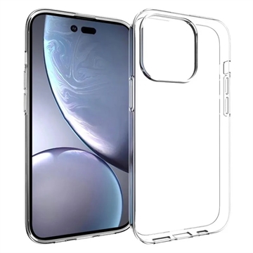 iPhone 14 Pro Antypoślizgowe Etui z TPU - Transparentny