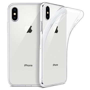 iPhone XS Max Antypoślizgowe Etui z TPU - Przezroczyste