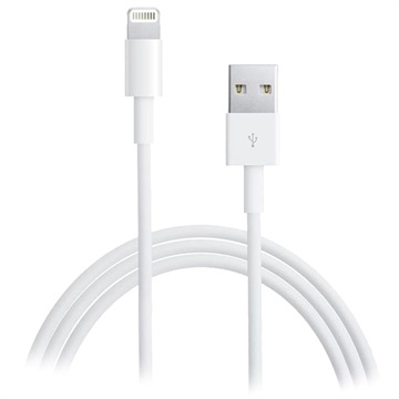 Kabel lightning / USB Apple MD819ZM/A do telefonu iPhone, iPad, iPod - Bialy