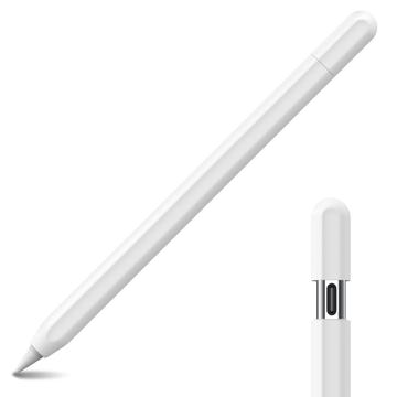 Silikonowe etui na Apple Pencil (USB-C) Ahastyle PT65-3 - białe
