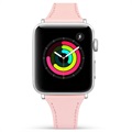 Apple Watch 7/SE/6/5/4/3/2/1 Skórzany Pasek Premium - 41mm/40mm/38mm - Róż