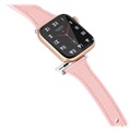 Apple Watch 7/SE/6/5/4/3/2/1 Skórzany Pasek Premium - 41mm/40mm/38mm - Róż