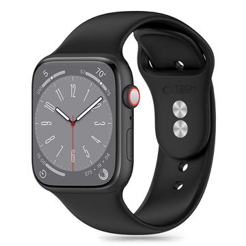 Pasek silikonowy Apple Watch Series 10/9/8/7/6/SE Tech-Protect - 40mm/41mm/42mm - czarny