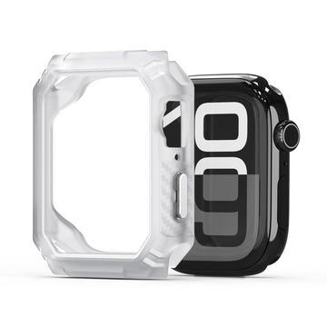 Apple Watch Series 10 Dux Ducis Damo - koperta odporna na upadki - 42mm - przezroczysta biel