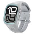 Etui Apple Watch Series 10 Spigen Liquid Air Pro z paskiem - 46mm - Szary