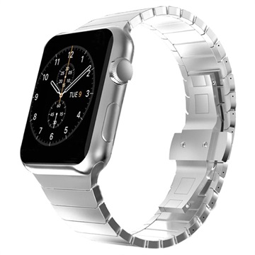 Bransoletka ze Stali Nierdzewnej do Apple Watch Series 7 - 41mm - Srebrny