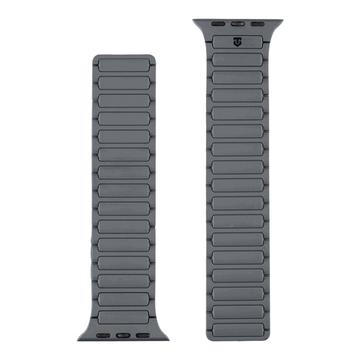 Apple Watch Series 10/9/8/SE (2022)/7/SE/6/5/4/3/2/1 Pasek Tactical MagBand - 42mm/41mm/40mm/38mm - Szary