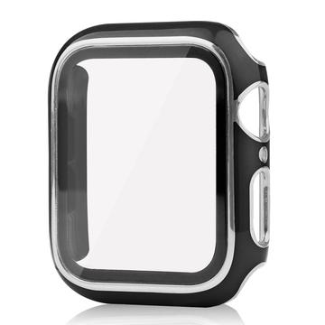 Etui ze Szkłem Hartowanym do Apple Watch Series SE (2022)/SE/6/5/4 - 44mm - Czerń
