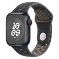 Apple Watch Series Ultra 2/Ultra/9/8/SE (2022)/7/SE/6/5/4/3/2/1 Pasek silikonowy Lippa Flour - 49mm/45mm/44mm/42mm - Czarny