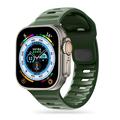 Apple Watch Series Ultra 2/Ultra/9/8/SE (2022)/7/SE/6/5/4/3/2/1 Pasek silikonowy Tech-Protect IconBand Line - 49 mm/45 mm/44 mm/42 mm - Army Green