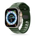 Apple Watch Series Ultra 2/Ultra/10/9/8/SE (2022)/7/SE/6/5/4/3/2/1 Pasek silikonowy Tech-Protect IconBand Line - 49 mm/45 mm/44 mm/42 mm - Army Green