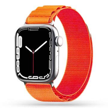 Apple Watch Series Ultra 2/Ultra/10/9/8/SE (2022)/7/SE/6/5/4/3/2/1 Pasek Tech-Protect Nylon Pro - 49mm/46mm/45mm/44mm/42mm - Pomarańczowy