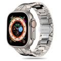 Apple Watch Series Ultra 2/Ultra/10/9/8/SE (2022)/7/SE/6/5/4/3/2/1 Pasek Tech-Protect ze stali nierdzewnej - 49 mm/46mm/45 mm/44 mm/42 mm - tytanowy