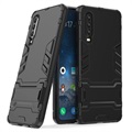 Etui Hybrydowe z Podpórką Serii Armor do Huawei P30 - Czerń